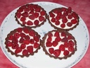 Tartelettes aux framboises